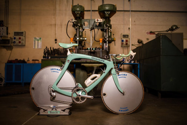 Bianchi top green bike