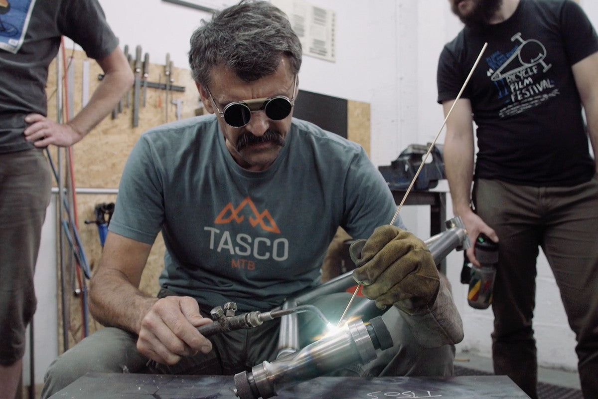 Steel Frame Building with Tom Ritchey - Old Skool x New School