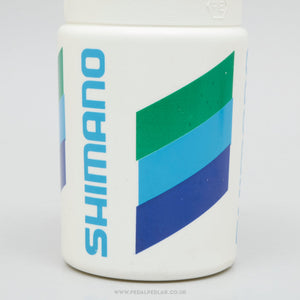 GMC Shimano Team Tricolour NOS Vintage 550 ml Water Bottle - Pedal Pedlar - Buy New Old Stock Cycle Accessories