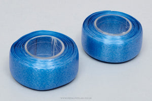 Ciclolinea 'Cello' Style NOS Vintage Blue Smooth Handlebar Tape - Pedal Pedlar - Buy New Old Stock Bike Parts