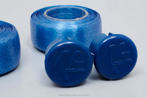 Ciclolinea 'Cello' Style NOS Vintage Blue Smooth Handlebar Tape - Pedal Pedlar - Buy New Old Stock Bike Parts