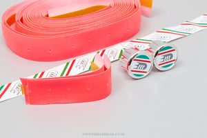 3TTT 3 Ribbon NOS/NIB Vintage Neon Pink Vinyl Handlebar Tape - Pedal Pedlar - Buy New Old Stock Bike Parts