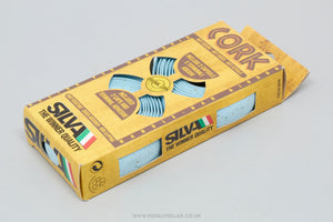 Silva NOS/NIB Classic Light Blue Cork Handlebar Tape - Pedal Pedlar - Buy New Old Stock Bike Parts
