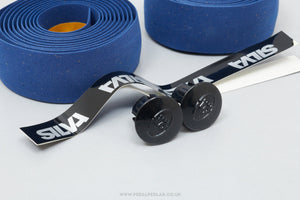 Silva NOS/NIB Classic Dark Blue Cork Handlebar Tape - Pedal Pedlar - Buy New Old Stock Bike Parts