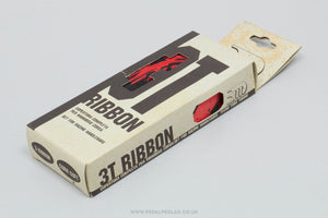 3TTT Ribbon Splash NOS/NIB Classic Red/Black Cork Handlebar Tape - Pedal Pedlar - Buy New Old Stock Bike Parts