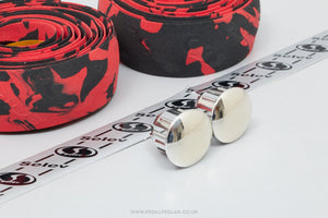 Selev Super Ribbon NOS/NIB Classic Red/Black Cork Handlebar Tape - Pedal Pedlar - Buy New Old Stock Bike Parts