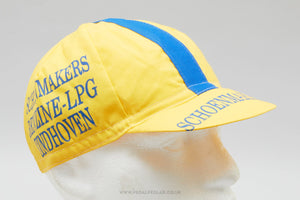 Schoenmakers Benzine-LPG Eindhoven NOS Vintage Dutch Cotton Cycling Cap - Pedal Pedlar - Buy New Old Stock Clothing