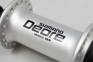 Shimano Deore (HB-M510) Silver NOS Classic 36h Front Hub - Pedal Pedlar - Buy New Old Stock Bike Parts
