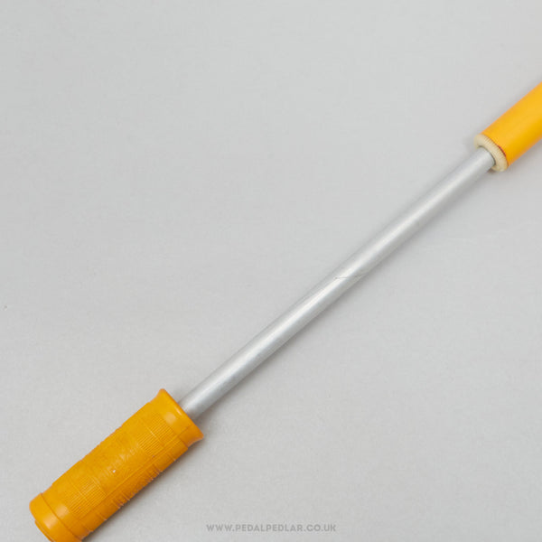 Pompe à Cadre Vélo Vintage Silca 'Flat Top', Orange, 440 Ou 500 Mm, Italie
