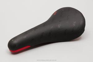 GES Soffatti (XR-1) NOS Classic Black / Red Saddle - Pedal Pedlar - Buy New Old Stock Bike Parts