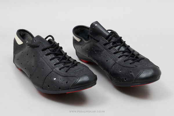 Leather cycling shoes shop for toe clips