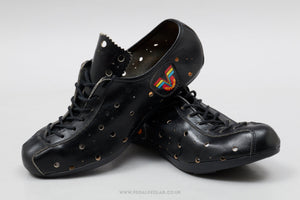 Vittoria NOS/NIB Vintage Size EU 39 Leather Road Cycling Shoes - Pedal Pedlar - Buy New Old Stock Clothing