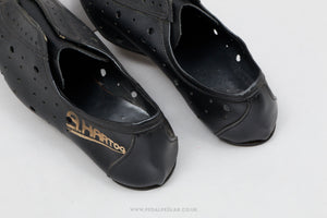 A. Hartog NOS Vintage Size EU 35 Leather Road Cycling Shoes - Pedal Pedlar - Buy New Old Stock Clothing