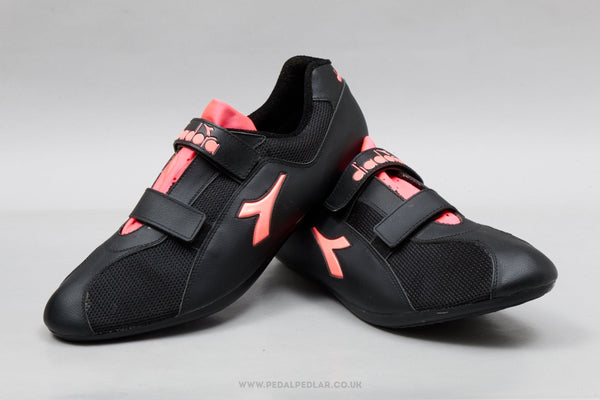 Diadora Monaco NOS NIB Vintage Size EU 50 Leather Road Cycling Shoes