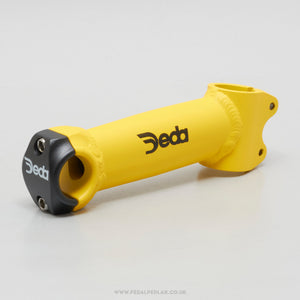 Deda Elementi Lynx Yellow NOS/NIB Classic 130 mm 1" A-Head Stem - Pedal Pedlar - Buy New Old Stock Bike Parts