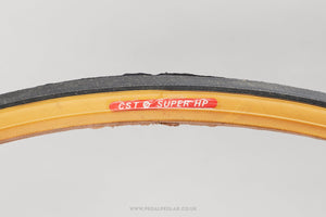 CST Super HP Black/Gum NOS Vintage 700 x 20c Tyres - Pedal Pedlar - Buy New Old Stock Bike Parts