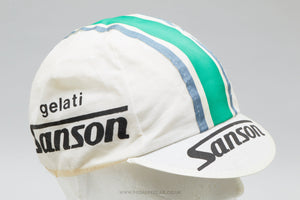 Sanson Gelati Vintage Cotton Cycling Cap - Pedal Pedlar - Clothing For Sale