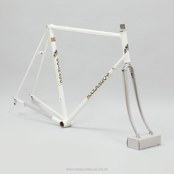 57cm Colnago Super Profil 3rd Gen Vintage Italian Steel Road Bike Frame Set