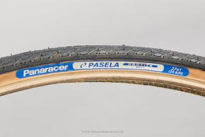 Panaracer Pasela Protite Black/Skin Retro 27 x 1" Tyres - Pedal Pedlar - Bike Parts For Sale