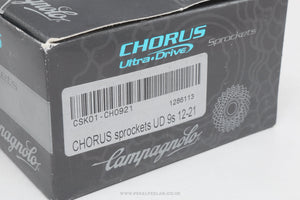 Campagnolo Chorus UD NOS/NIB Classic 9 Speed 12-21 Cassette - Pedal Pedlar - Buy New Old Stock Bike Parts