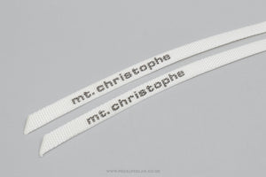 Christophe MT. Extra Long NOS/NIB Nylon Vintage White Pedal / Toe Clip Straps - Pedal Pedlar - Buy New Old Stock Bike Parts