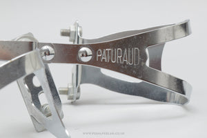Paturaud Grand Luxe (No. 16) NOS Size M/L Vintage Steel Toe Clips / Cages - Pedal Pedlar - Buy New Old Stock Bike Parts