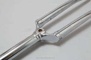 Chrome Plated NOS 700c 1 Inch Threaded Steel Forks