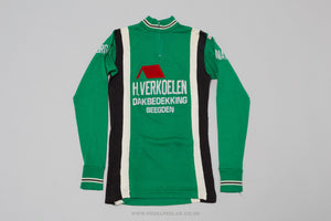 H.Verkoelen Dakbedekking Beegden Vintage Woollen Cycling Jersey - Pedal Pedlar
 - 1