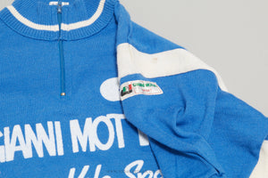 Gianni Motta Vintage Italian Woollen Cycling Jersey