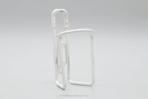 Unbranded Vintage White Aluminium Bottle Cage / Holder - Pedal Pedlar - Cycle Accessories For Sale