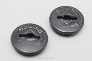 Sugino Vintage Crank Dust Caps / Covers - Pedal Pedlar - Bike Parts For Sale