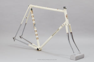 59cm Carlton Contre La Montre c.1972 Vintage British Steel Road Bike Frame Set - Pedal Pedlar - Bike Frames For Sale
