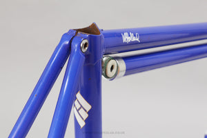 55.5cm Bill Holland Vintage American Steel Road Bike Frame Set - Pedal Pedlar - Bike Frames For Sale