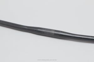 Unbranded Black Steel Classic 605 mm Flat/Straight Handlebars - Pedal Pedlar - Bike Parts For Sale