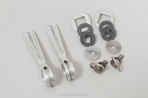Campagnolo Nuovo / Super Record (1013/5N / 1013/6N) Vintage Braze-On Downtube Shifters - Pedal Pedlar - Bike Parts For Sale