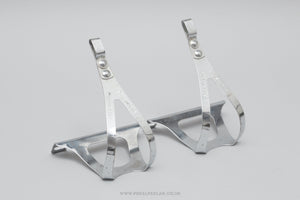 Christophe 33 / 336 New Logo Size M Vintage Steel Toe Clips / Cages - Pedal Pedlar - Bike Parts For Sale