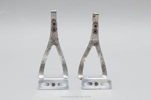 ALE Art. 91 Size M Vintage Steel Toe Clips / Cages - Pedal Pedlar - Bike Parts For Sale