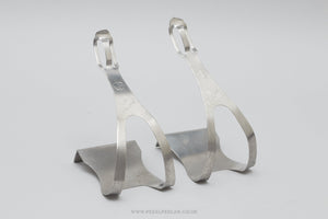 GB Type Professionnel Size M/L Vintage Steel Toe Clips / Cages - Pedal Pedlar - Bike Parts For Sale