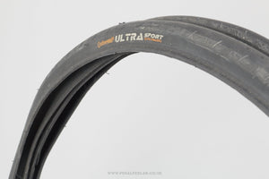 Continental Ultra Sport Black Classic 700 x 23c Road Tyres - Pedal Pedlar - Bike Parts For Sale