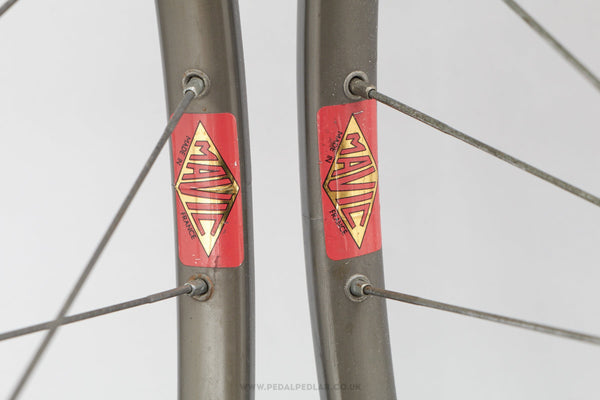 Campagnolo Record Pista / Mavic GP4 Red Label Wheels - Shop