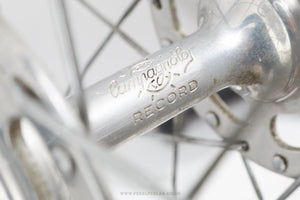 Campagnolo Record Pista (1036) / Mavic GP4 Red Label Vintage 28"/700c Tubular Track Wheels - Pedal Pedlar - Bicycle Wheels For Sale