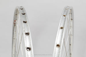 Campagnolo Gran Sport (1006/1A) / Fratelli Brivio Pista / Fiamme Sprint Vintage Tubular Track Wheels - Pedal Pedlar - Bicycle Wheels For Sale
