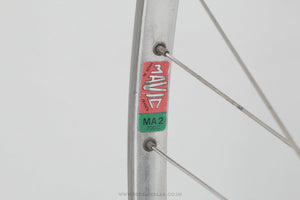 Gipiemme Special / Mavic MA2 c.1984 Vintage 700c Clincher Road Front Wheel - Pedal Pedlar - Bicycle Wheel For Sale