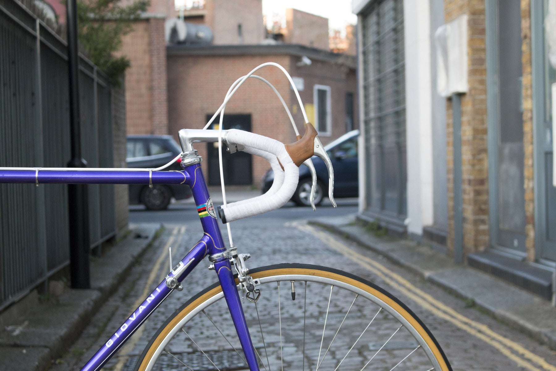 Purple 2025 vintage bike