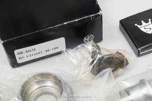 Sugino 75 (BB-SG75) NJS NOS/NIB Classic English 109 mm ISO Bottom Bracket - Pedal Pedlar - Buy New Old Stock Bike Parts