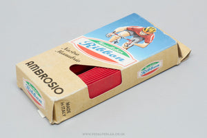 Ambrosio Ribbon NOS/NIB Vintage Red Cork Handlebar Tape - Pedal Pedlar - Buy New Old Stock Bike Parts