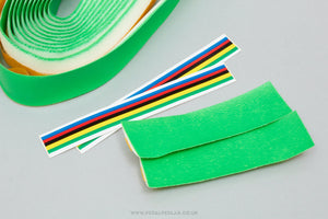 Top Ribbon NOS/NIB Vintage Green Vinyl Handlebar Tape - Pedal Pedlar - Buy New Old Stock Bike Parts