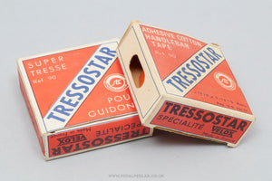 Velox Tressostar Competition (Ref. 90) NOS/NIB Vintage Orange Cloth Handlebar Tape - Pedal Pedlar - Buy New Old Stock Bike Parts