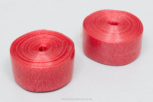 Vintage 'Cello' Style NOS Red Smooth Handlebar Tape - Pedal Pedlar - Buy New Old Stock Bike Parts