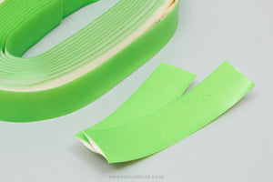 GES Fluor Ribbon NOS/NIB Vintage Neon Green Vinyl Handlebar Tape - Pedal Pedlar - Buy New Old Stock Bike Parts